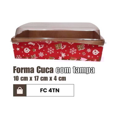 Forma para cuca de natal