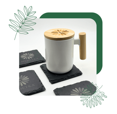 Graviruoti padėkliukai ir puodeliai | ecogifts.lt