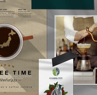 a variety of coffee beans and coffee beans