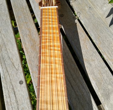 Vihuela de mano Fingerboard