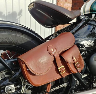 Motorcycle Bags Of Harley Bobber Chopper Triumph Yamaha Honda BMW KTM Ducati