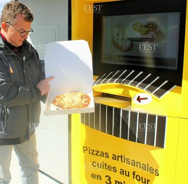 Distributeur Automatique de Pizza Dommartin les Toul