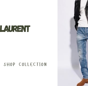 a man in a leather jacket and jeans, with a white t - shirt and