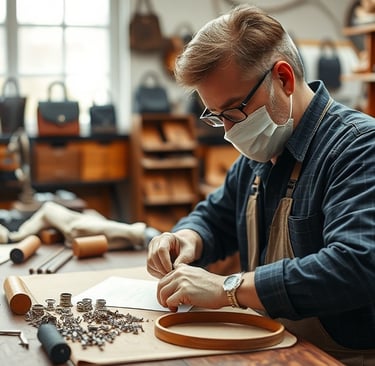 Understanding craftsmanship in luxury bag making. 