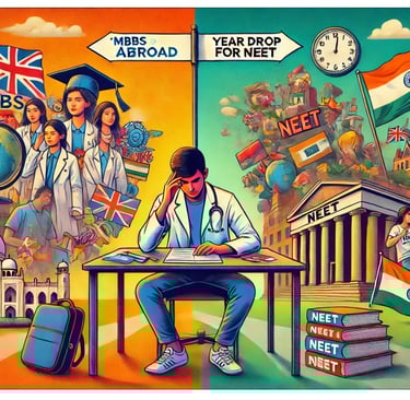 Take a drop or choose a foreign medical college for MBBS
