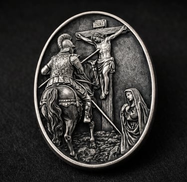 pin personalizado grupo escultórico hermandad