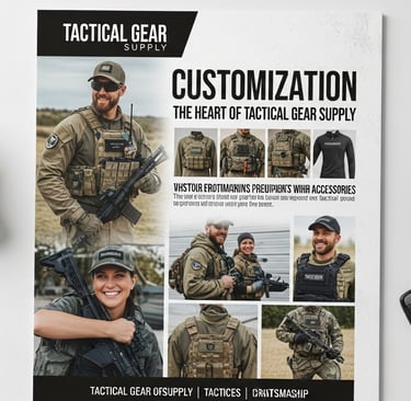 Customization — The Heart of Tactical Gear Supply