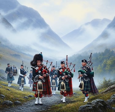 Scottish Highland wear traces back centuries, embodying pride, clan identity, and ceremonial dignity.