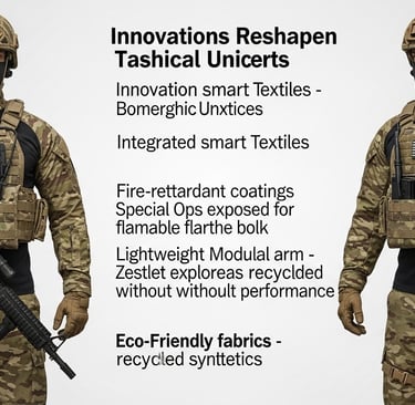 Innovations Reshaping Tactical Uniforms