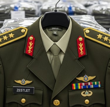 Over the decades, ZESTLET’s military uniforms have been worn in ceremonies, peacekeeping missions, and national parades in mu