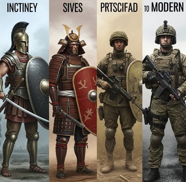 A Historical Journey — From Ancient Armor to Modern Combat Apparel
