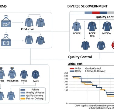 Case Study — Delivering Uniforms to Multiple Agencies