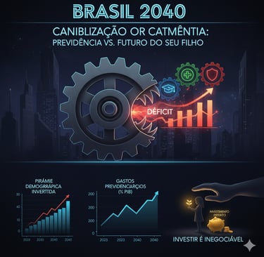 déficit da previdência, pirâmide demográfica invertida