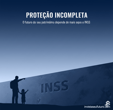 muralha de proteção financeira incompleta. simboliza a necessidade de planejamento adicional