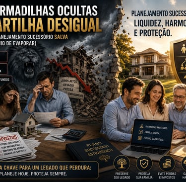 As 3 Armadilhas Ocultas da Partilha Desigual