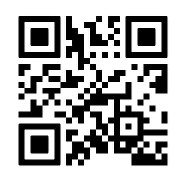 Código QR que enlaza a los datos de contacto del servicio de ecografía veterinaria de Iván González