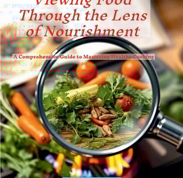 viewing food through the lens of nourishment book cover.