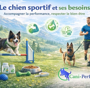 chien sportif