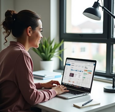 ADHD person empowered by personalized external brain system from Invisible Hours.