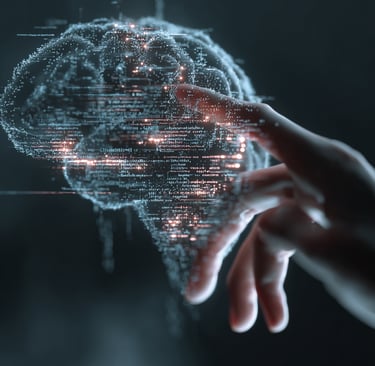 ADHD transition from internal struggle to digital brain support solution.