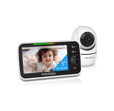 baby monitor 5" screen pan-tilt