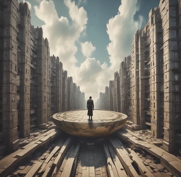 a man riding a skateboard down the side of a ramp