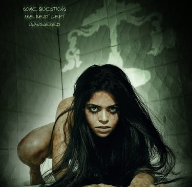 example of independent horror poster design