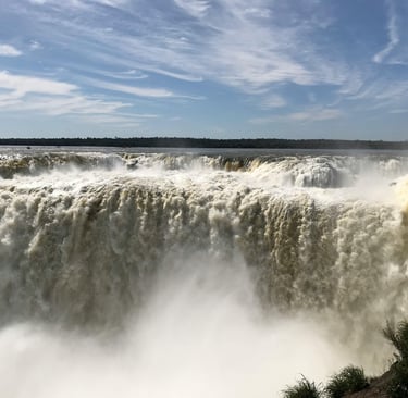  large waterfall