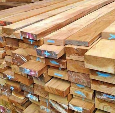 menyediakan bahan bangunan berkualitas tinggi. Kayu kaso, balok papan, Kayu meranti, kayu sengon,