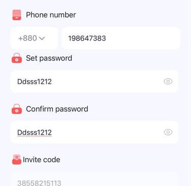how to register hg nice game account