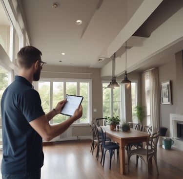 an apartment building with cars parked in front of it