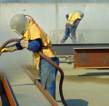 Jasa sandblasting Samarinda 
