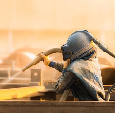 Jasa sandblasting Palembang 