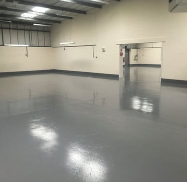 epoxy lantai dapur MBG Ungaran