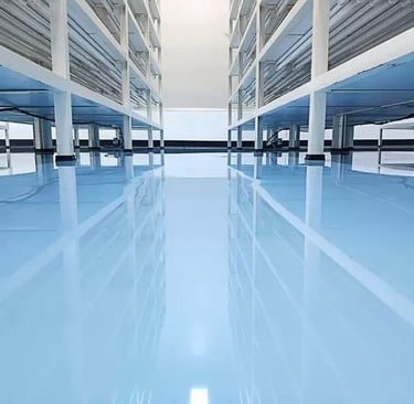 epoxy lantai dapur MBG Kudus