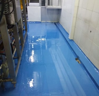 epoxy lantai dapur MBG Magelang