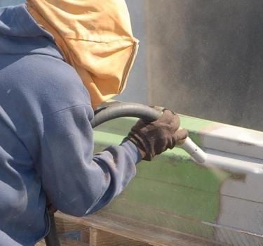 Jasa sandblasting Manado 