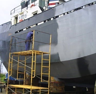 Jasa marine coating Padang