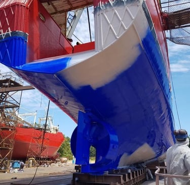 Jasa marine coating Dumai