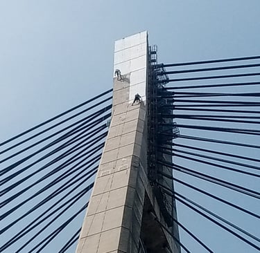 Coating Jembatan Barelang Batam