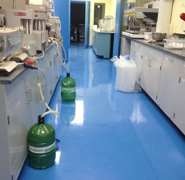 epoxy lantai dapur MBG Ciamis