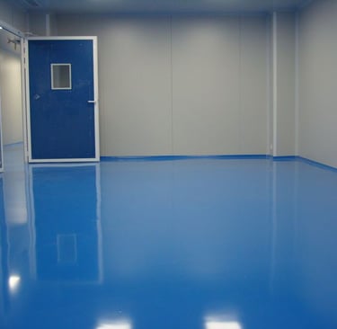 epoxy lantai dapur MBG Garut