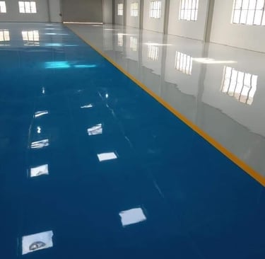 epoxy lantai dapur MBG Purwakarta 