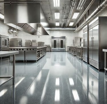 Epoxy Lantai Dapur MBG Batang