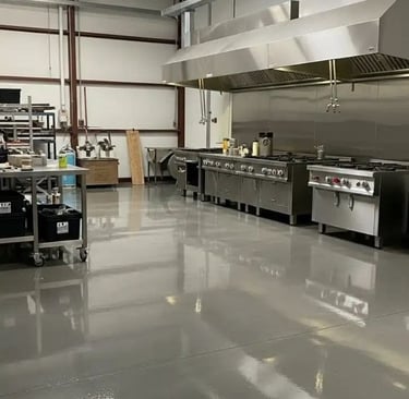 Epoxy lantai dapur MBG Banjarnegara