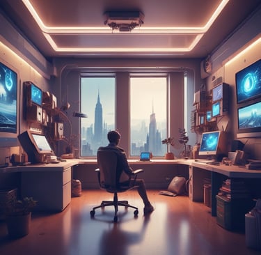 Bright living room with modern inventory