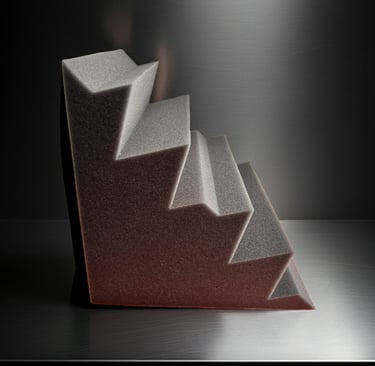 Corner Bass Trap acoustic foam panel
