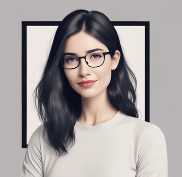woman wearing black crew-neck shirt