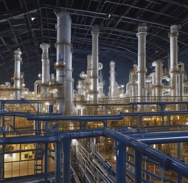 A man riding a skateboard on top of a ramp