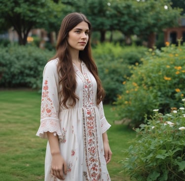 woman wearing black crew-neck shirt